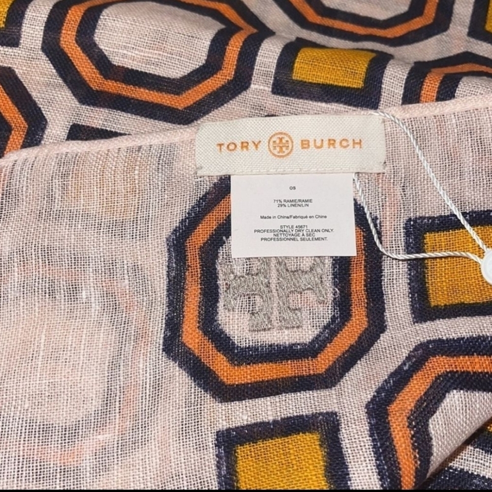 100% Authentic Tory Burch scarf